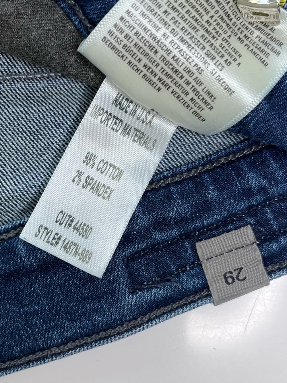 Citizens Of Humanity Rocket Crop High Rise Skinny Jeans - Dark Indigo - Picture 10 of 11